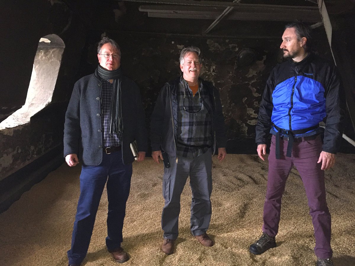 #Throwback to when Christopher McGreger, Chip McElroy and Dusan Kwiatkowski from <a href="/LiveOakBrewing/">Live Oak Brewing Co.</a>  found themselves standing on malt being dried in an old Czech malt kiln.
#BrewingResearch #Beer #Brewing #BrewingIndustry <a href="/crassbrauer/">Christopher McGreger</a> <a href="/dusanrules/">Dusan Kwiatkowski</a>