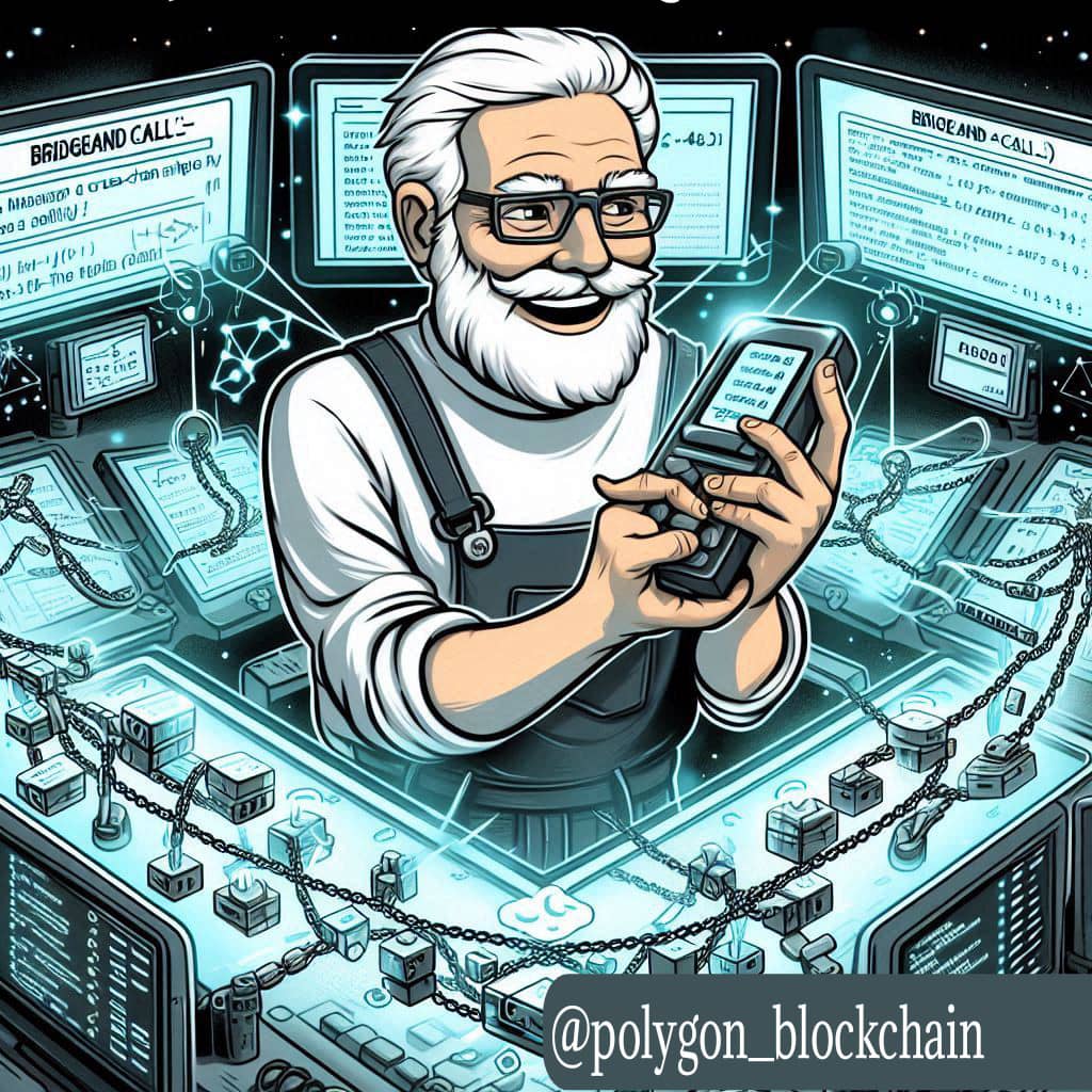NwachukwuC78405's tweet image. 🔗 How It Works: bridgeAndCall() abstracts away the cumbersome aspects of multichain interactions. Developers can now focus on creating incredible dApps without worrying about which chain users are on. The future of blockchain just got simpler! 🛠️✨ #PolygonTech @0xPolygon