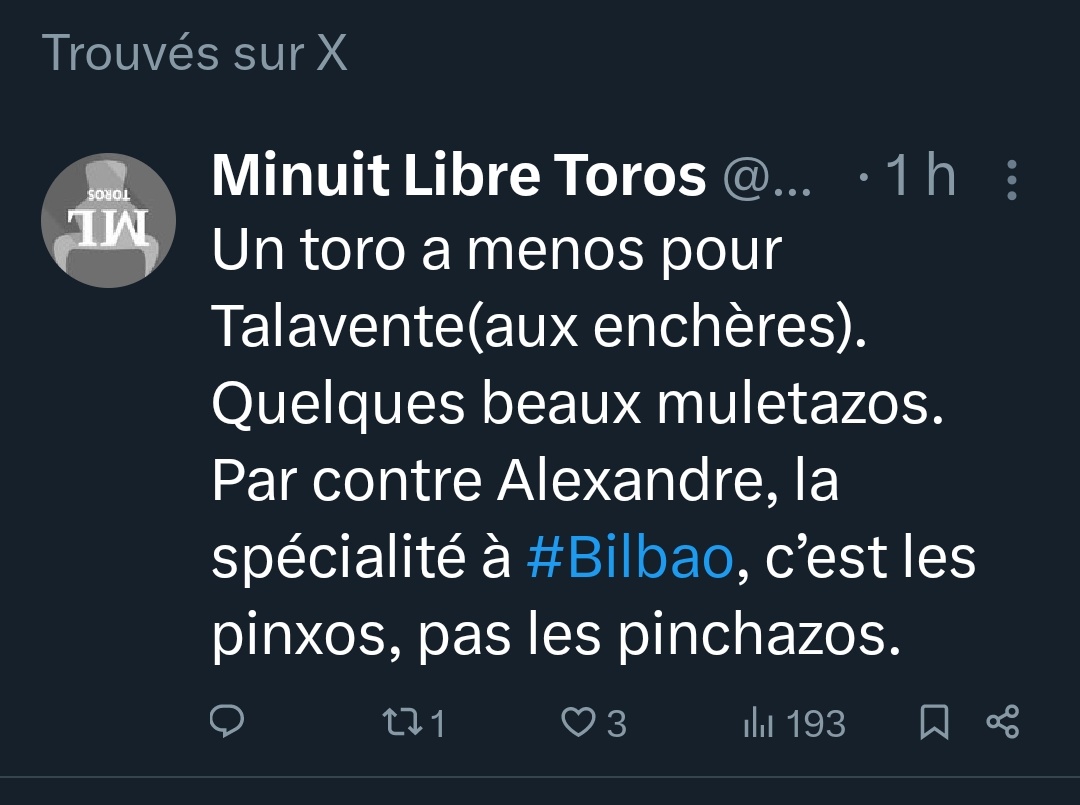 Protection De L' Enfance et Corrida tweet media