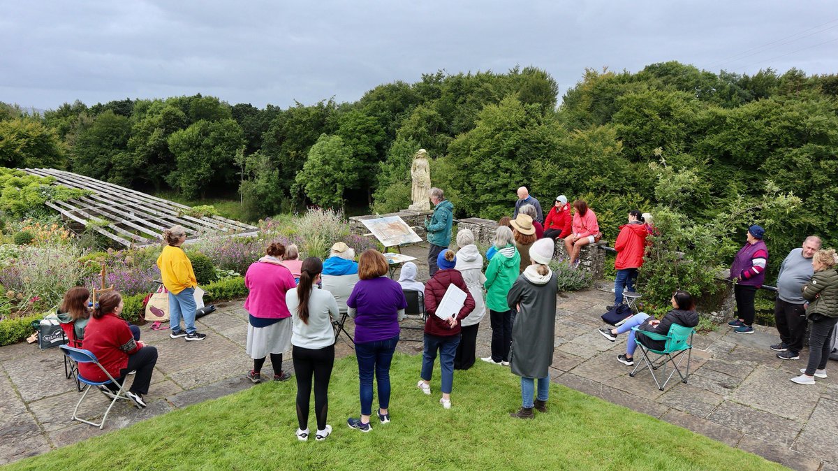 TheTwinTrees's tweet photo. Day 1 of our En Plein Air at Heywood Gardens is complete! 🎨 The rain held off, and our artists captured the garden's beauty. Tomorrow, we paint at Masslough Lake, with a special invite to Julie Ann Kelly's stunning garden. Can’t wait!

#TwinTreesFestival #EnpleinAir #art https://t.co/bGIIXbr8Nc