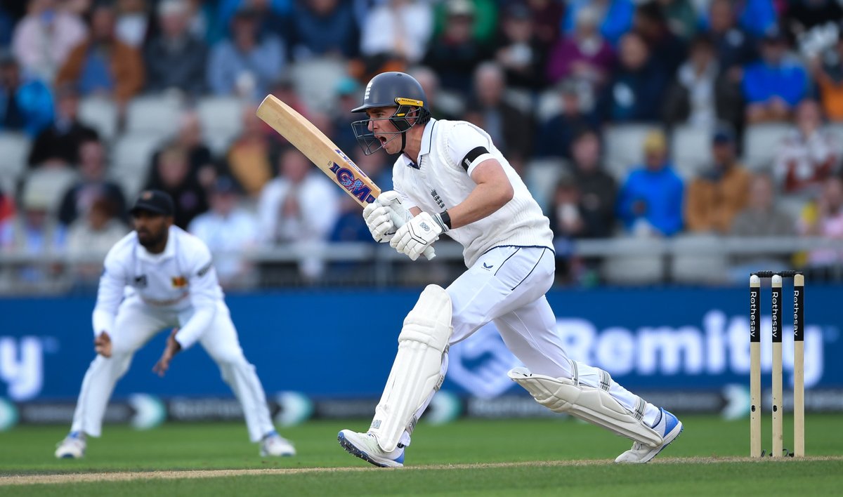 Barry Mitchell (@aboundaryedge) on Twitter photo ๐ธ <a href="/englandcricket/">England Cricket</a> opener, Dan Lawrence, with 30, showed good intent when play finally got underway at 1.15pm.
#ENGvSL ๐ธ <a href="/englandcricket/">England Cricket</a> opener, Dan Lawrence, with 30, showed good intent when play finally got underway at 1.15pm.
#ENGvSL