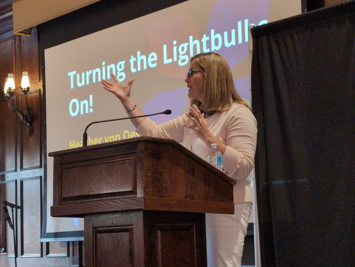 Ross, Son of Lars (@rosslarsonwi) on Twitter photo Heather vonOesen Dean is presenting "Turning the Lightbulbs On!" at <a href="/devfestwi/">DevFest WI</a>. We can all benefit from acknowledging and supporting critical thinking. Heather vonOesen Dean is presenting "Turning the Lightbulbs On!" at <a href="/devfestwi/">DevFest WI</a>. We can all benefit from acknowledging and supporting critical thinking.