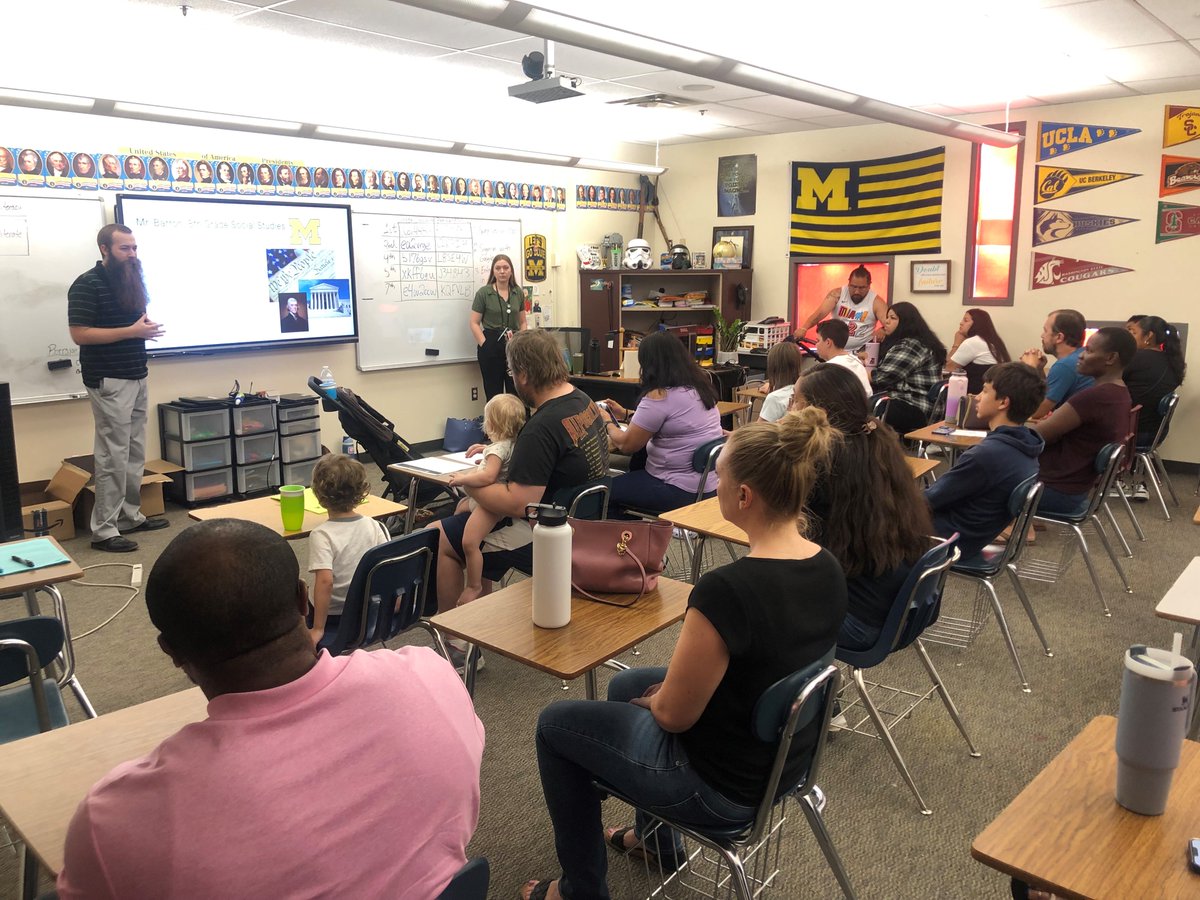 Thank You to all the Tonalea Families that came to Curriculum Night!! Families learned about what their students will be learning this year!! #GoTigers