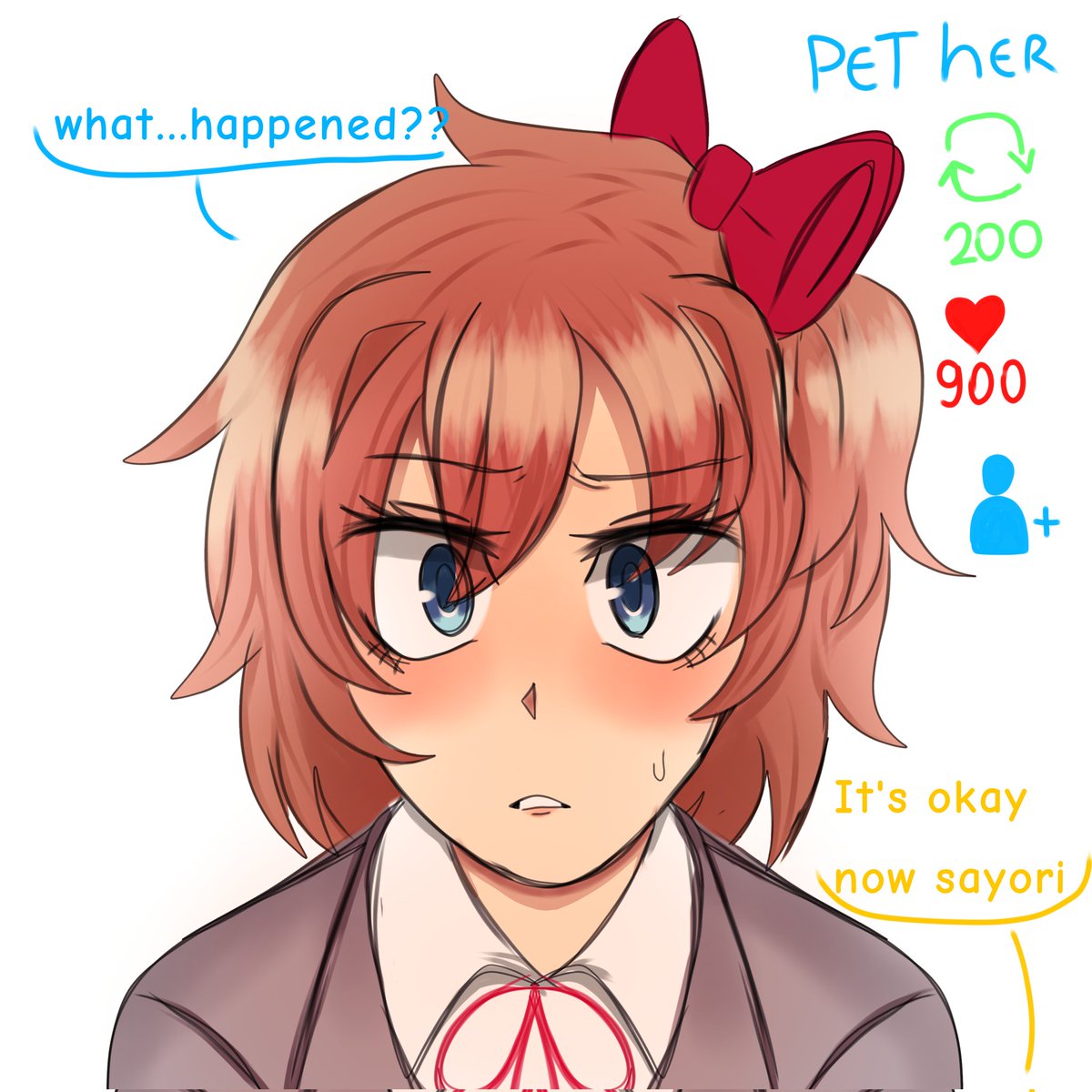 blurarun's tweet image. Part 3
.
.
.
#ddlcsayori #DDLC #ddlcmonika #DokiDokiLiteratureClub #DokiDokiLiteratureClubPlus #ddlcnatsuki