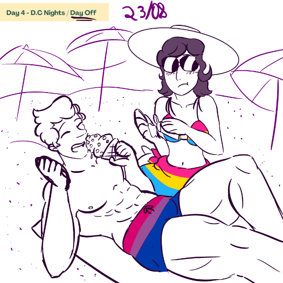 MakiceHit's tweet photo. #breaganweek2024 #insidejob
Dia 4!
"Day off"
Dia de Praia! https://t.co/Rsy1I2qQZF