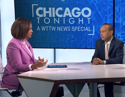 Last night I was invited onto <a href="/wttw/">WTTW - Chicago PBS</a> to share my thoughts on the convention. 

You can watch both the 5:30pm and 10:00pm shows here: news.wttw.com/.../08/21/aug-…
news.wttw.com/2024/08/21/aug…