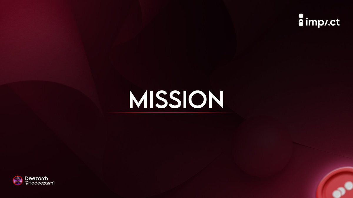 Hadeezarrh1's tweet image. MISSION

The mission of Impact is to ensure that newly established SVM-based networks have adequate resources for growth by  providing liquidity from existing chains.
