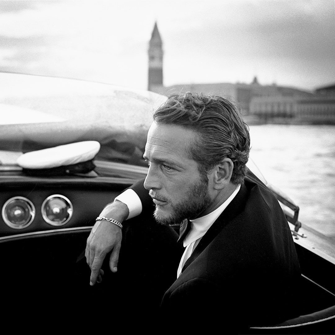 Paul Newman in Venice, 1963