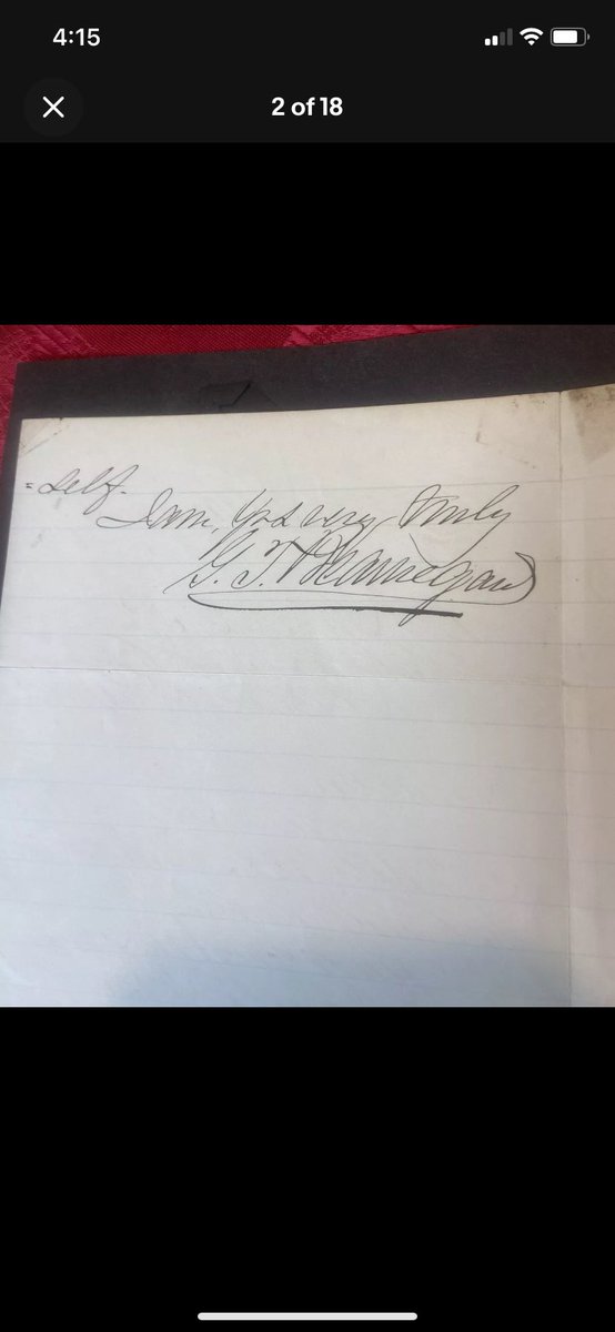 JD31614's tweet photo. General Pierre Beauregard signed letter and photo. JSA Authentication https://t.co/HbZgBWtUrD