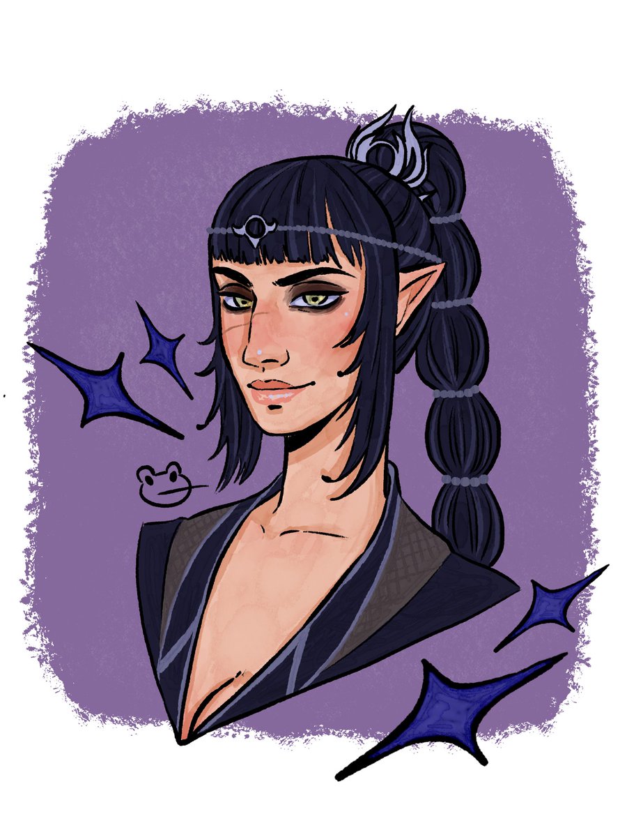 mintyysart's tweet photo. We love goth women in this house 

#BG3 #BaldurGate3 #Shadowheart https://t.co/cjKNRNGbVK