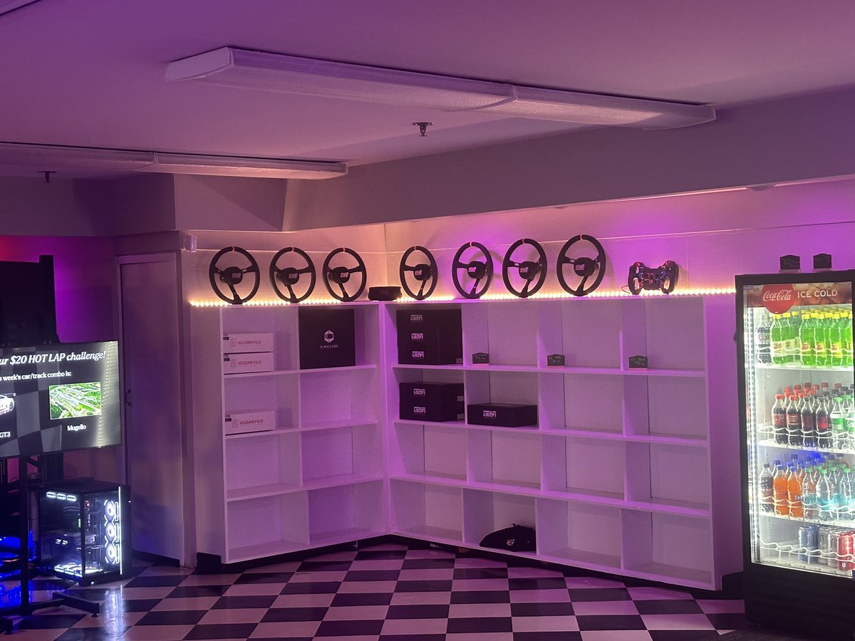 VictorySimLLC's tweet image. Some new decoration in the sim center  courtesy of @DaleJr and @MPI_INNOVATIONS