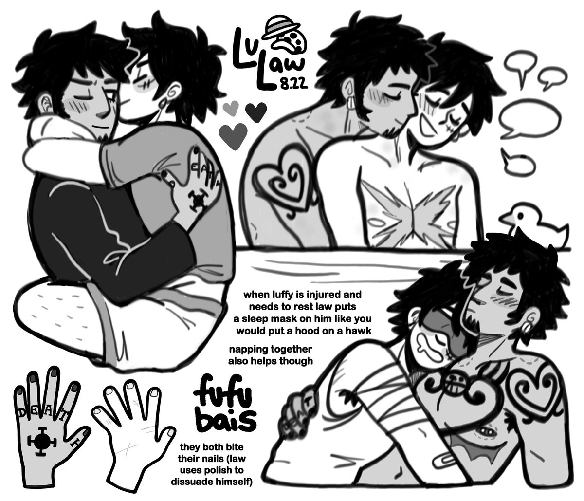 👒🐯 clingy couple #lulaw