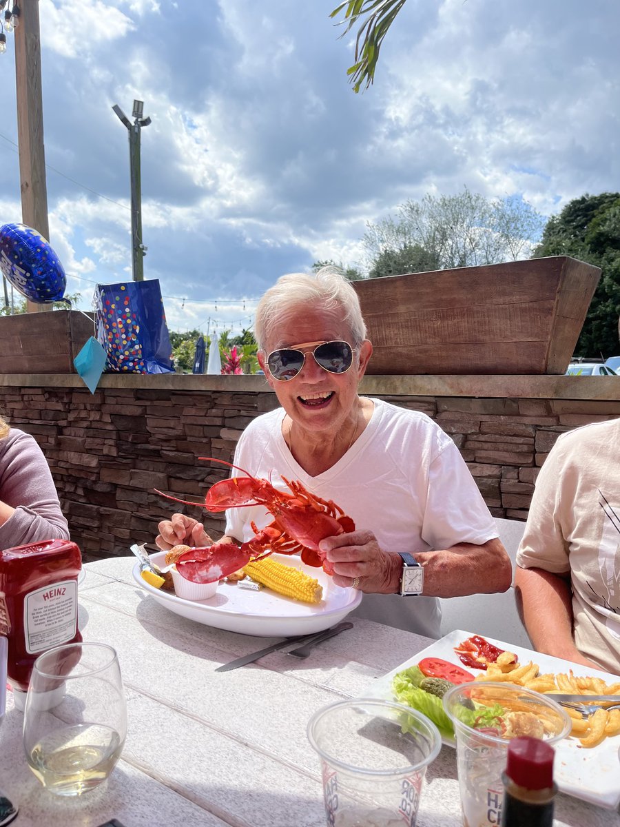 I wouldn’t mind Robin, but the lobster kept nicking my chips