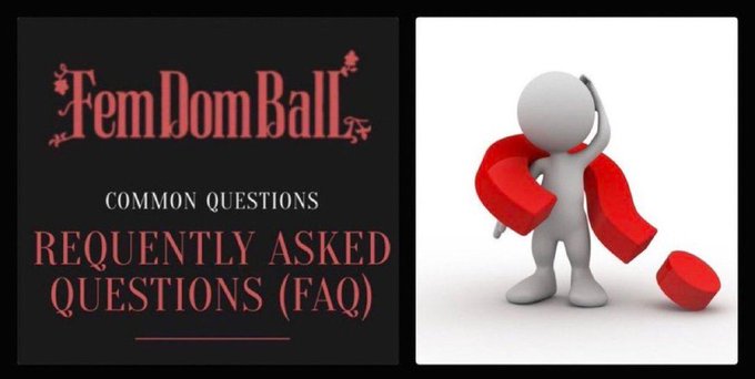 Please visit our Q &amp; A page, for all the questions relating to FemDom Ball.   Follow the link below for<a href="/tag/realloyalfans"class="tags"><span>#realloyalfans</span></a>