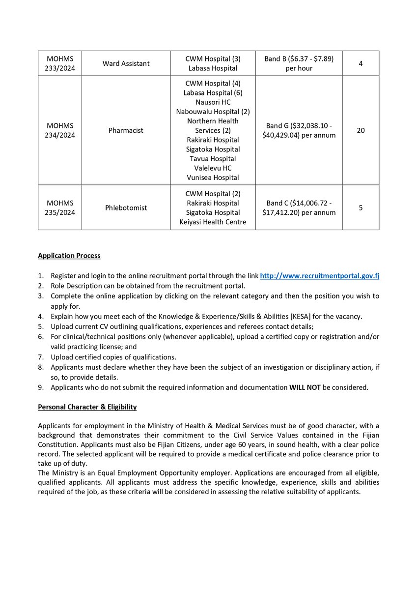 Ministry of Health & Medical Services - Fiji tweet media