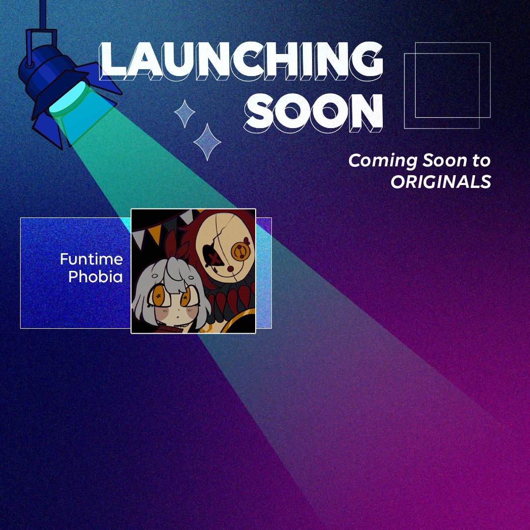 [Launched: Completed CANVAS series new to Daily Pass]
🎊 Miracle Simulator | <a href="/misersdream/">tina</a>
🎊 The Mushroom Girl | <a href="/fiosketches/">Fio 🌸🌿</a>

[Launching Soon: Coming Soon to ORIGINALS]
🎊 Funtime Phobia | <a href="/StarberyMomochi/">Starberry.Circus</a>