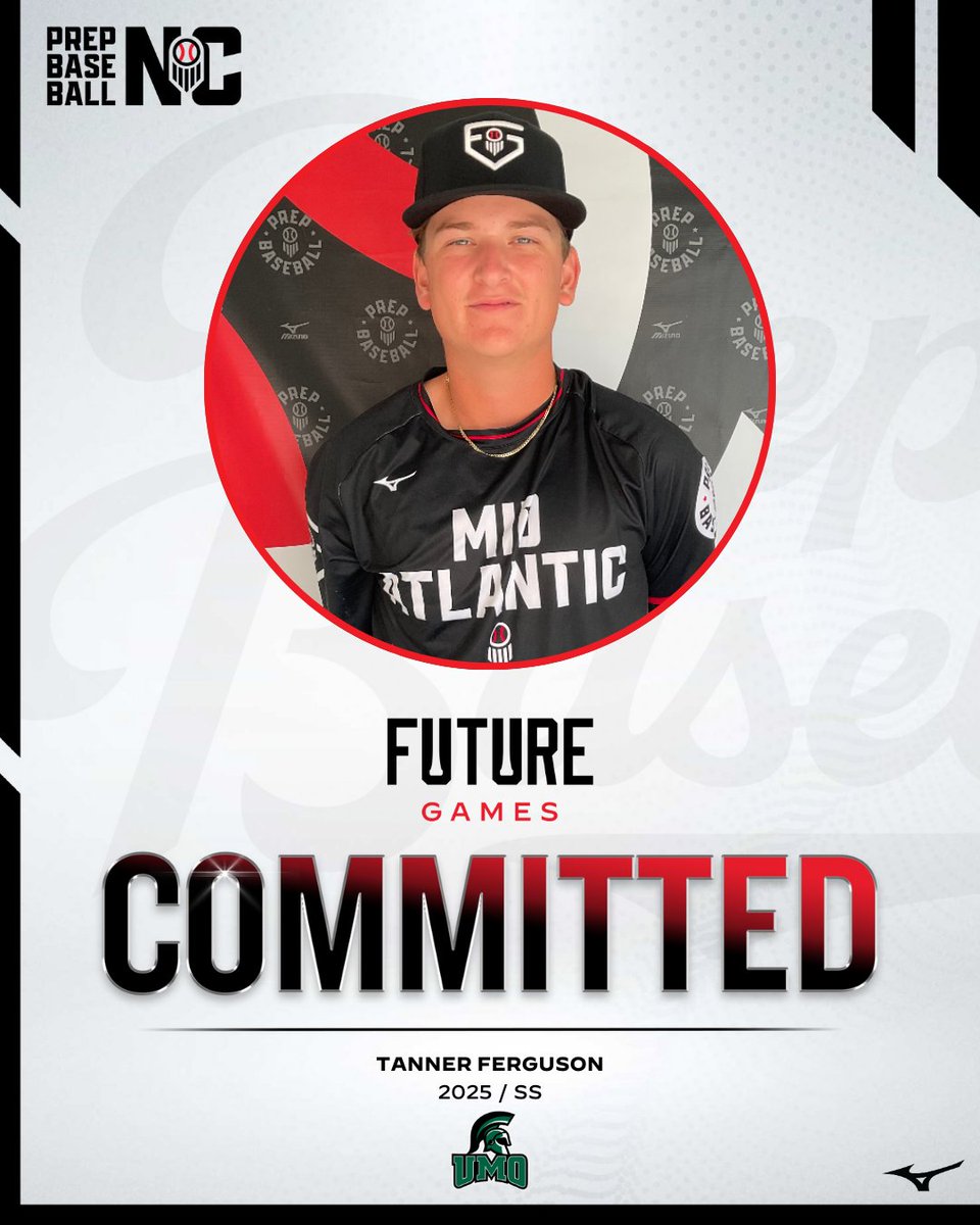 🚨Commitment Alert🚨
🔥Tanner Ferguson
📌SS | 2025

Congrats to Tanner Ferguson on his commitment to Mount Olive.  Tanner attended the Prep Baseball Sr Future Games.

Profile ➡️ loom.ly/ND2PcnA

#NCcommits | #PBSFG24 | <a href="/TannerF79199134/">Tanner Ferguson</a> | @PrepBaseball | @C35Baseball