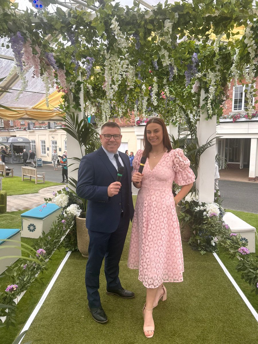 Ben Fry (@benyorkmix) on Twitter photo Hosting duties with <a href="/LauraYorkMix/">Laura Castle</a> for <a href="/GrantleyHall_/">Grantley Hall</a> Ebor Fashion Lawn <a href="/yorkracecourse/">York Racecourse</a> 🎤
Come and see us tomorrow and Saturday from 11am 🐎
Nice to get the double act back together for a few days 🤩 Hosting duties with <a href="/LauraYorkMix/">Laura Castle</a> for <a href="/GrantleyHall_/">Grantley Hall</a> Ebor Fashion Lawn <a href="/yorkracecourse/">York Racecourse</a> 🎤
Come and see us tomorrow and Saturday from 11am 🐎
Nice to get the double act back together for a few days 🤩