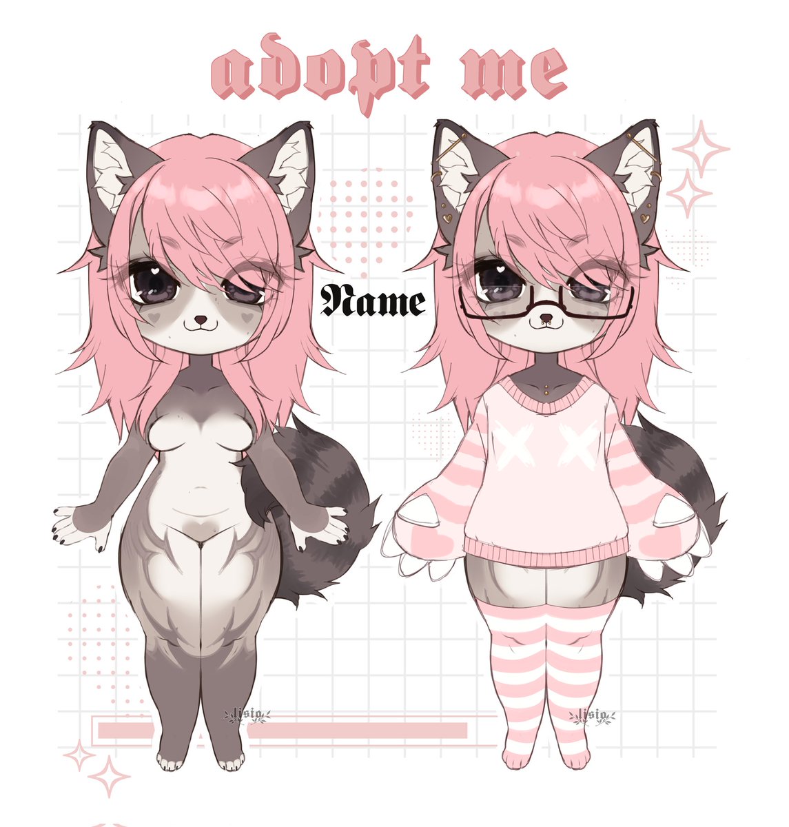 GiingerWitch's tweet photo. ✨️🍑 shiba adopt🍑✨️
SB: 90€ 
More below in link
I accept payment plan! 🩷
https://t.co/lbcUxvtIJC
#emo #pink #adoptable #furry https://t.co/HI38MoUkhM