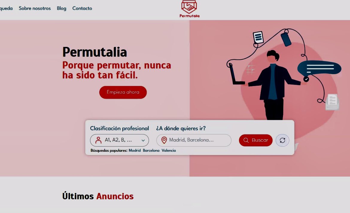 Avtpal's tweet photo. 💡Volvemos de las vacaciones explorando ideas innovadoras que puedan dar solución a los retos que nos enfrentamos en las #AAPP en materia de personal. 
🎯@Permutalia_ de @JosVicente16971 
¿Eres funcionari@ y estás buscando un cambio de destino?  ¡Esta es la solución perfecta! https://t.co/mmqMr2Y49b