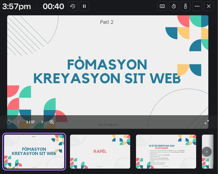 guensgraphics's tweet image. 2 men nou pwal rablabla sou anviwon 16 Slide
#webfasil
@followers