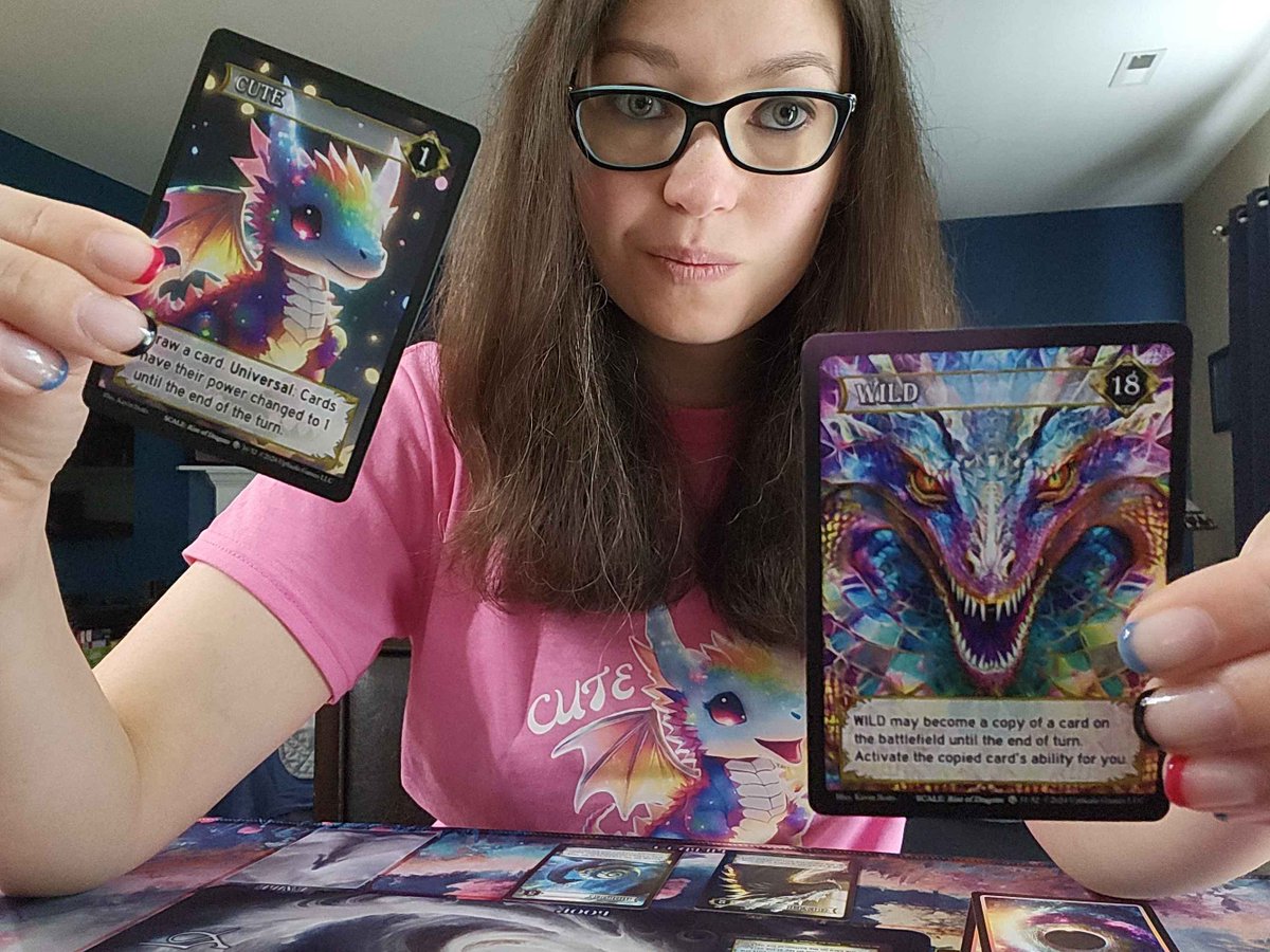 I got to try a new card game over the weekend called Scale.

The game is 2-4 players and comes with every card in the game! No loot boosters. Perfect for any dragon lover.🐉

The game is created by <a href="/UpscaleGames1/">Upscale Games</a> and is currently on Indiegogo and looking for backers. Check it
