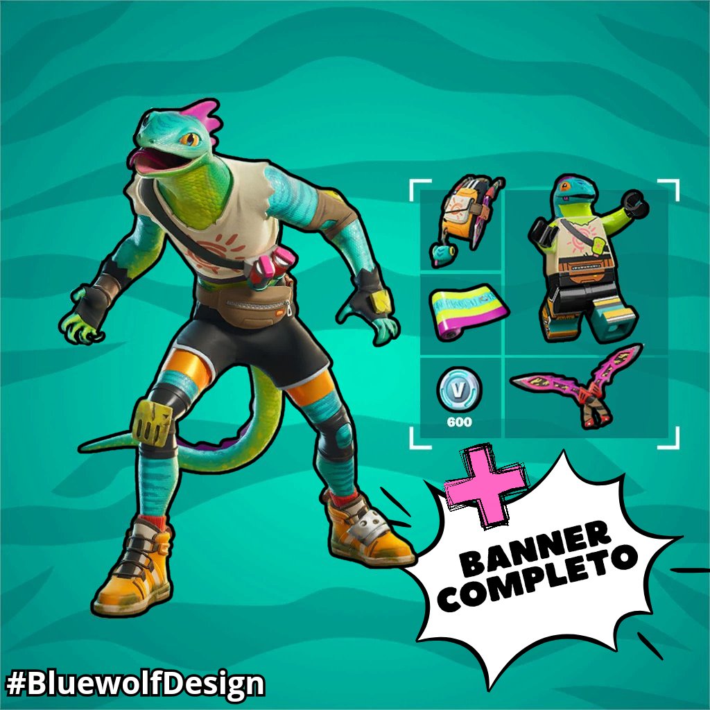 BlueWolf_BR's tweet photo. ✨ SORTEIO 2# — PACOTE INICIAL + BANNER COMPLETO ✨
☀️SOL E ESCAMAS 🦎
📝 REQUISITOS:
- Seguir: @BlueWolf_BR
- Curtir e compartilhar o post
- Marcar 1 amigo
🗓️ RESULTADO: 25/08 as 15:00pm
#BluewolfDesign | #Fortnite | #GoIKS https://t.co/GwPTlJ0KB5