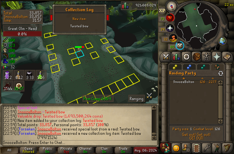 OSRSForsaken's tweet photo. Thanks for the PvM competition Letz Trot, we had some good fun during these 2 weeks! Shout out to Snooze for getting the biggest drop on our side #osrs #oldschoolrs #oldschoolrunescape #runescape https://t.co/SevM10ZXnk