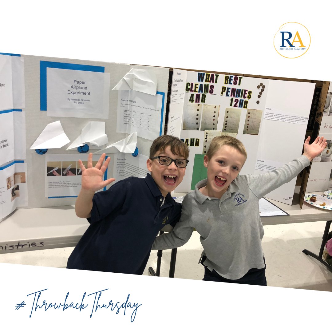 RASDAva's tweet photo. THROWBACK THURSDAY 
📸  2018 

#ThrowbackThursday #RA-TBT #RichmondAcademy #RVA #PrivateSchool #Christian #Education #Adventist #RAlife #RAScienceFair https://t.co/r5C6tMOF7c