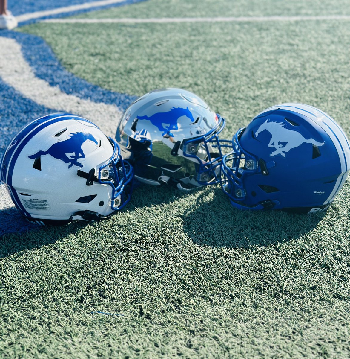 Goodnight from Friendswood, Texas 😴

The Mustangs have three top-tier lids for 2024. Which one is your favorite? 👀

<a href="/FwoodFootball/">Friendswood Football</a> #TXHSFB #dctf