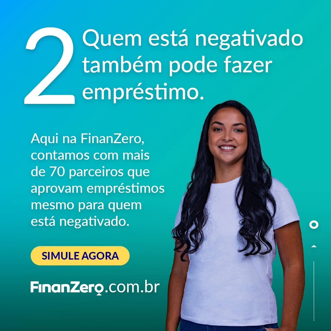 FinanZero's tweet photo. Quer facilidade, rapidez e acesso ao crédito? Na FinanZero, você não precisa oferecer garantia para solicitar um empréstimo pessoal. Está negativado? Não se preocupe! Temos mais de 70 parceiros que aprovam empréstimos, mesmo para quem está negativado. https://t.co/bBBnW7N9gA