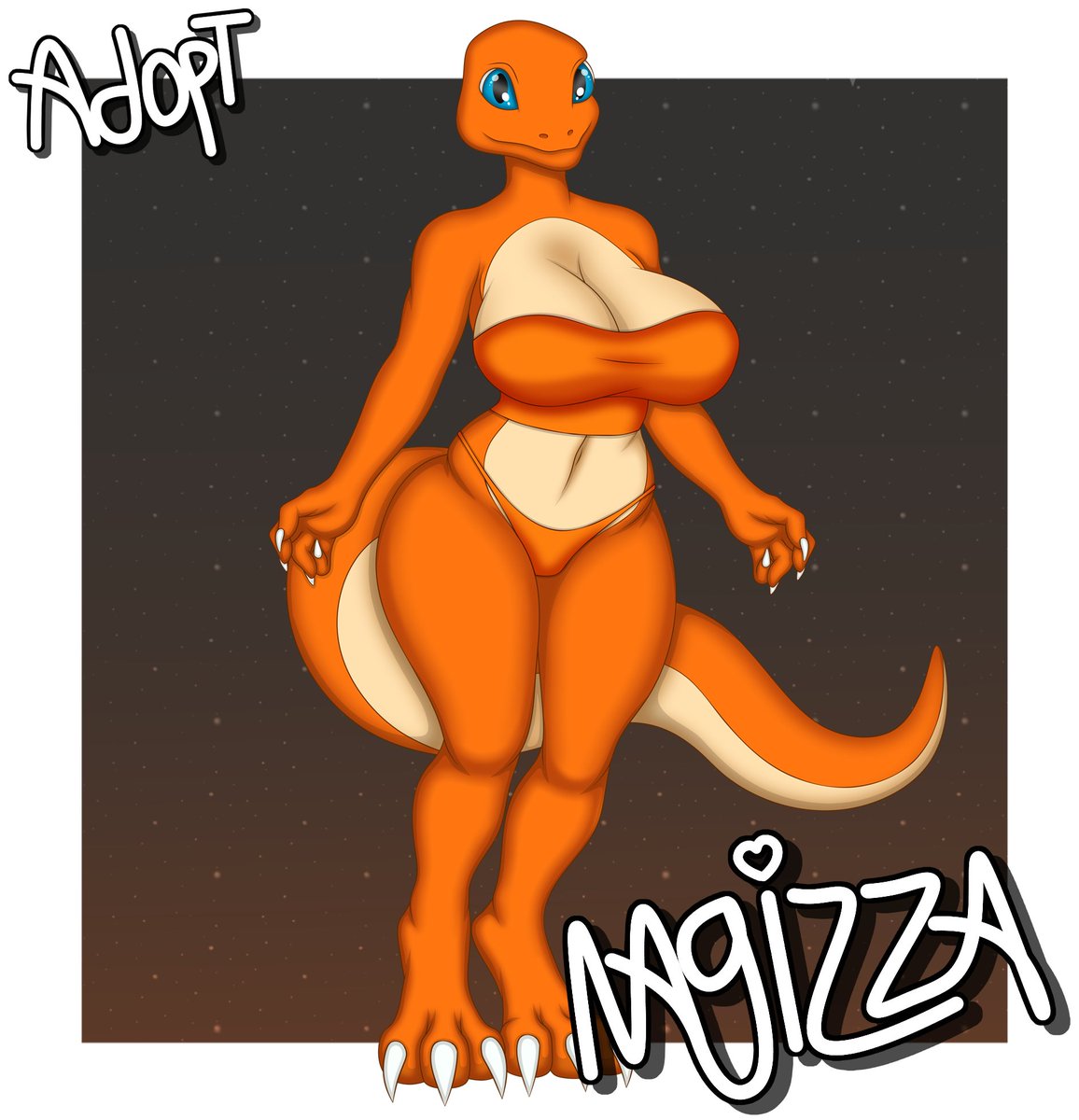 Nagizza40's tweet photo. Charmander Adopt

#adoptable #furaffinity #adopt #pokemon #charmander #Commission https://t.co/IFZChjsO8N