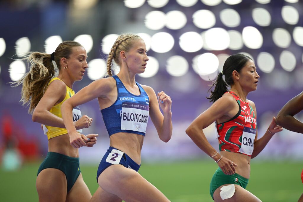 yleisurheilu's tweet photo. Nathalie Blomqvist on säilyttänyt mainiosti huippukuntonsa. Lausannen Timanttiliigan kilpailussa hän jäi 3000 metrin juoksussa omasta Suomen ennä https://t.co/LOj8JQoDuD https://t.co/ti2Zc5VtlZ