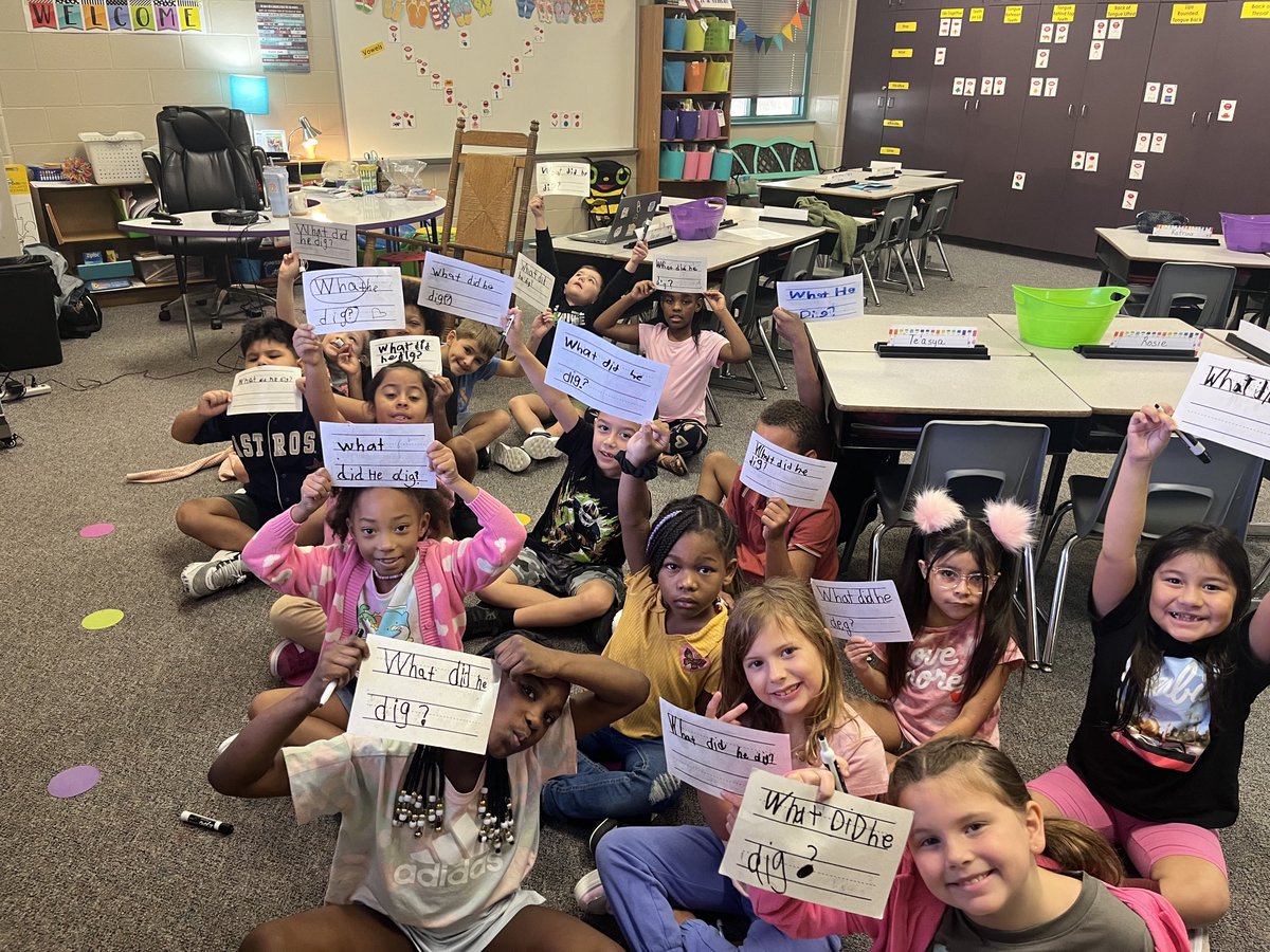 We hit the ground running with our UFLI! So proud of my bears! ⁦<a href="/HumbleISD_MBE/">Maplebrook Elem</a>⁩ #mbeisfamily