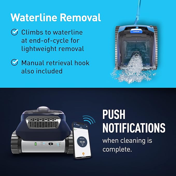 IndigoOutdoor's tweet image. Dive into a cleaner pool with the Polaris Freedom Cordless Robotic Cleaner! 💦 This innovative device is a game-changer, effortlessly cleaning your pool without any tangled cords.  #poolcare #roboticcleaner #polaris #indigopoolpatiobbq