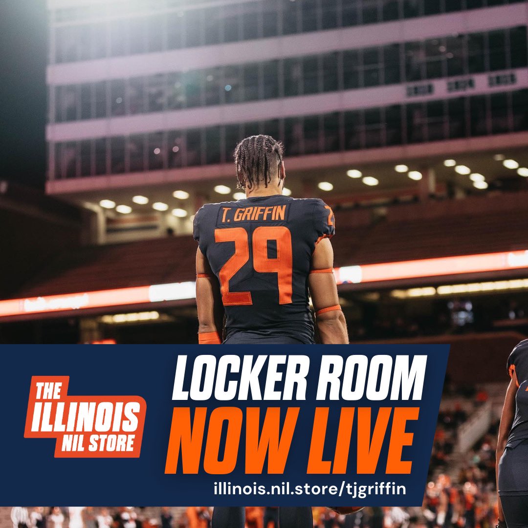 illinois.nil.store/search?q=tj+gr…
The link above provides access to my personal locker room where you can find Illini gear with my name and number!! Tap now to get yours today.