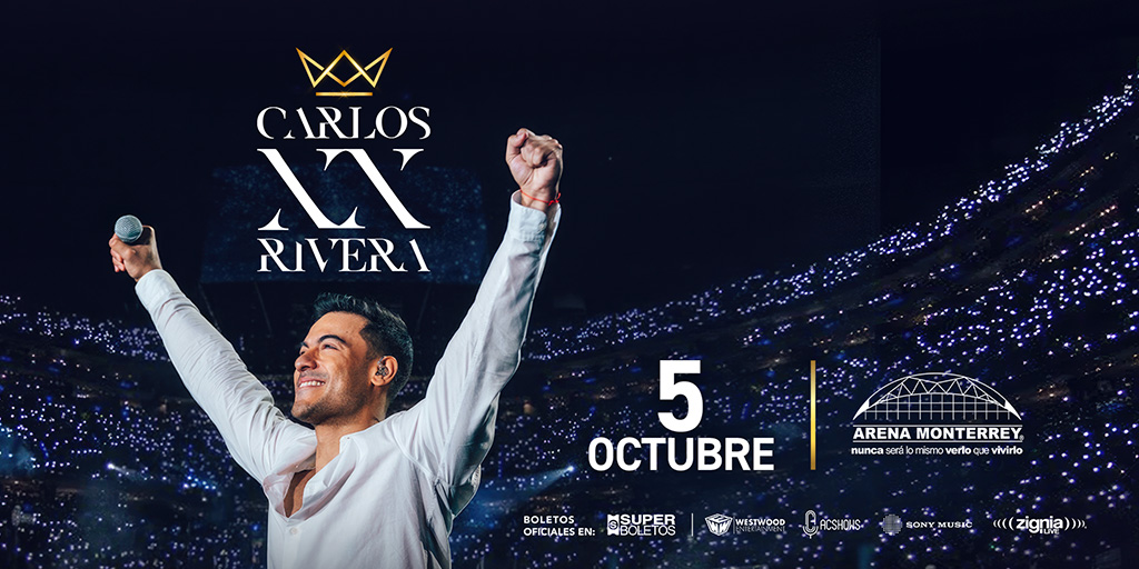 ArenaMtyOficial's tweet image. 💥Celebremos juntos los 20 años de carrera artística de Carlos Rivera con un concierto espectacular en la #ArenaMonterrey este 5 de Octubre💥

Su música te hará atrapará de principio a fin.

¿Ya tienes tus accesos?🧐

Corre ya a Superboletos🎟️superboletos.com/landing-evento…