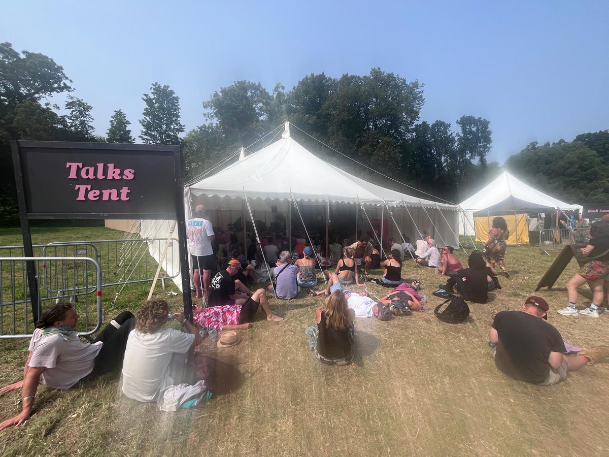 Another packed out Talks Tent for the <a href="/weoutherefest/">We Out Here Festival</a> poetry slam. 4 years doing it and we love it every time! Big up <a href="/CloseUpThingsUK/">Close Up Things</a> <a href="/keithjlondon/">Keith</a> and all the H&amp;T crew, slammers and audience. Hope to see you there next year!