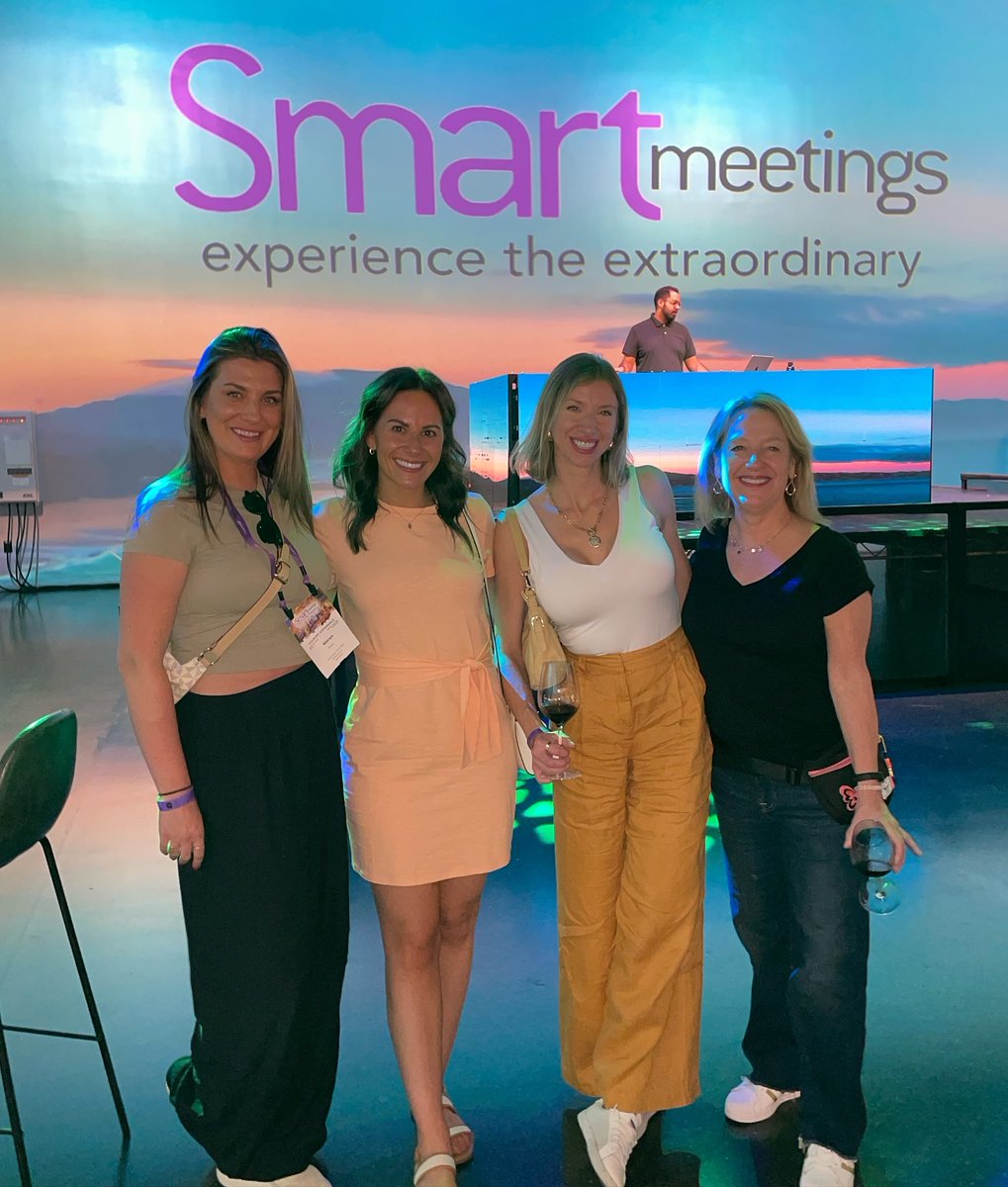 DINEvent's tweet image. The @smartmeetings Culinary Experience was DINEvent’s first introduction to Smart Meetings and it absolutely exceeded expectations 🧡👏🏼🥳

What a fun three days ✅ We can’t wait for the next #meetsmart event!