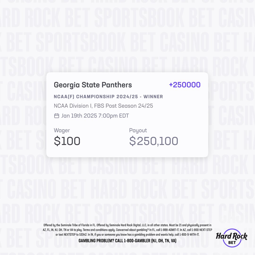 GEORGIA STATE PANTHERS TO WIN IT ALL 🤯🤯🤯