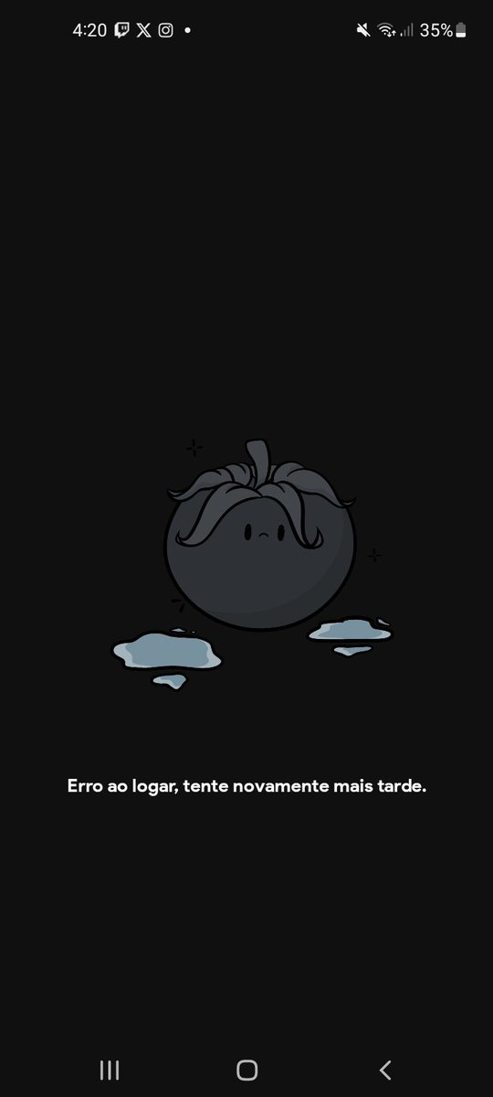 DanielJesus1331's tweet photo. @TomatoAnimes Tomato me ajuda, não to conseguindo entrar no app 😢 https://t.co/ZDQUTtCHSO