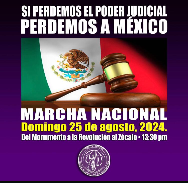 #ALasCalles25Agosto 
Debemos apoyar al #PJF