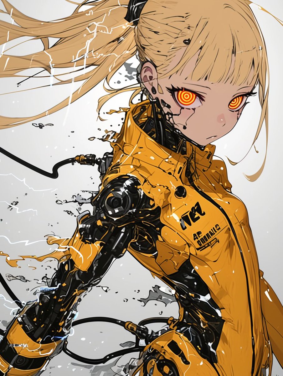 Mechanical  girl 
Nijijourney
