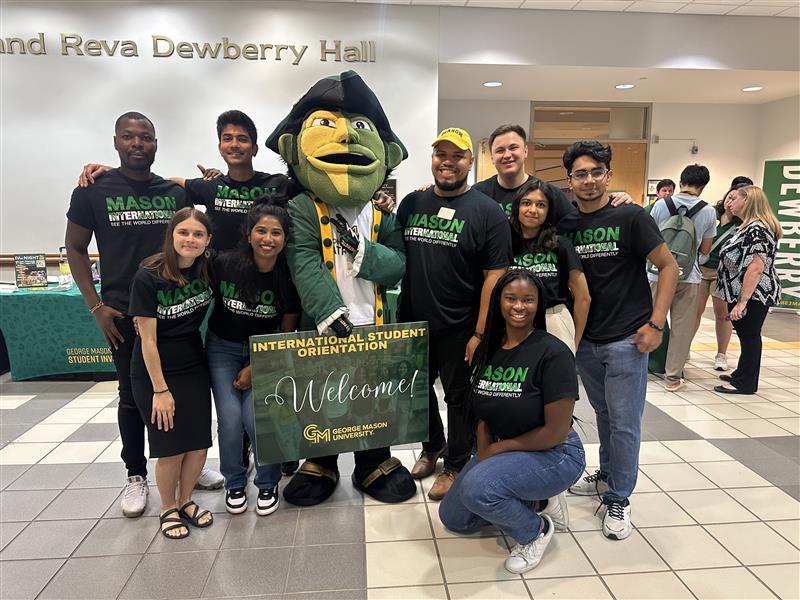 Had a great time <a href="/OIPSMason/">Mason International</a> student orientation this past week! 

Love seeing all these new Patriots on campus!