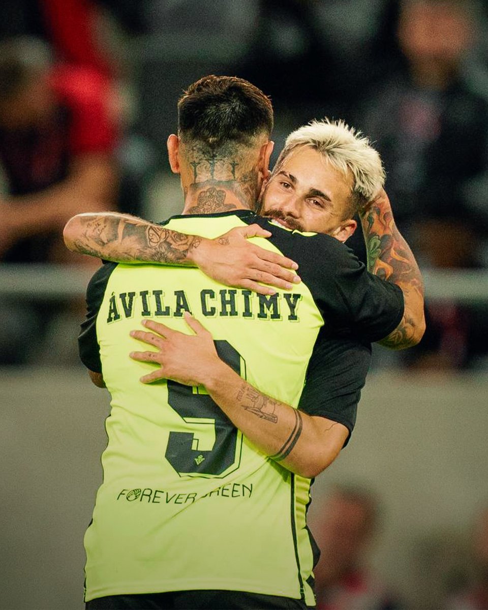 FIRS1_Sports's tweet photo. ๐ Best way to begin a season
โจ In the first European night at #conferenceleague, our #rodrisanchez scored the goal that sealed the win for his team, providing a great and safe advantage in view of the return game next week
#realbetis #kryvbasbetis #ucl https://t.co/CcAFJnYZJG