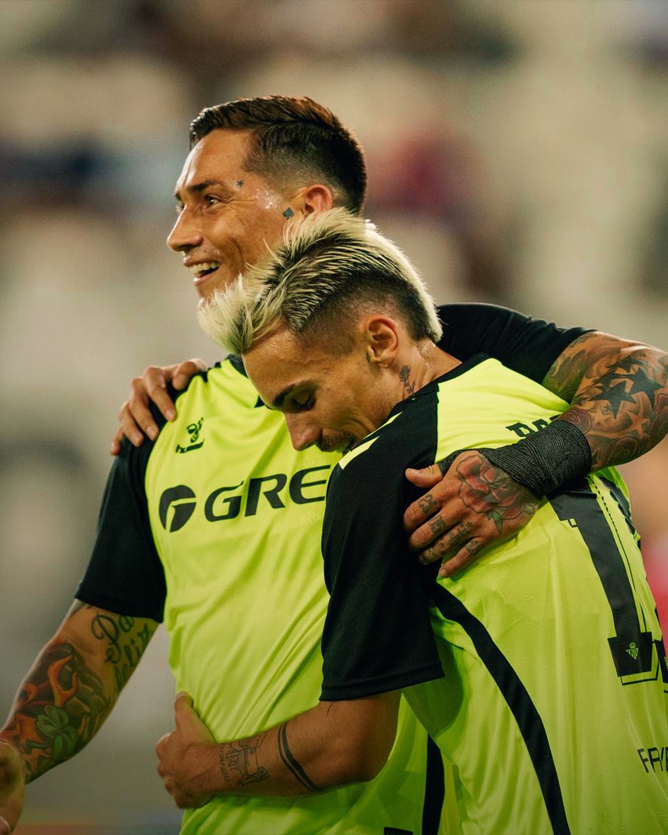FIRS1_Sports's tweet photo. ๐ Best way to begin a season
โจ In the first European night at #conferenceleague, our #rodrisanchez scored the goal that sealed the win for his team, providing a great and safe advantage in view of the return game next week
#realbetis #kryvbasbetis #ucl https://t.co/CcAFJnYZJG