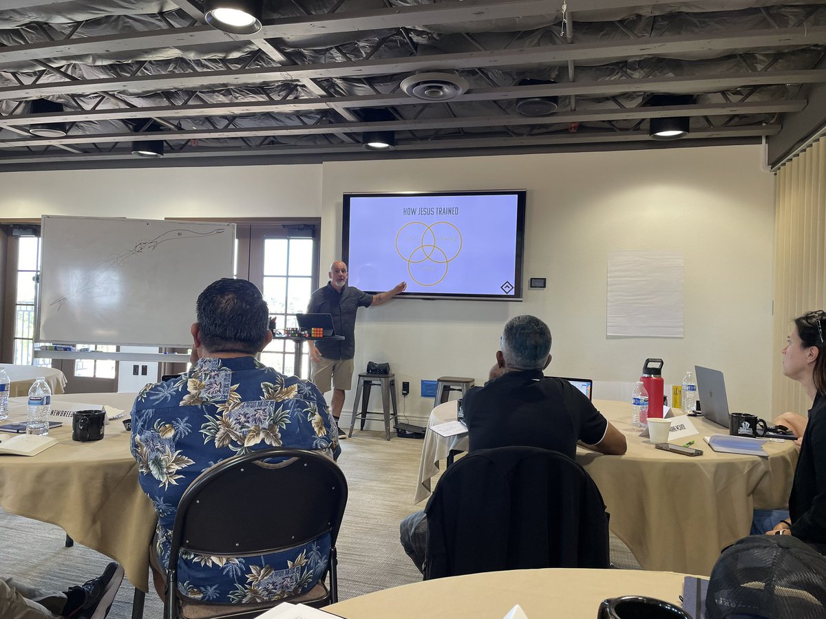 NewBreedNetwork's tweet image. We’re excited to host leaders this week for Train Like Jesus where we are helping them improve their training skills!