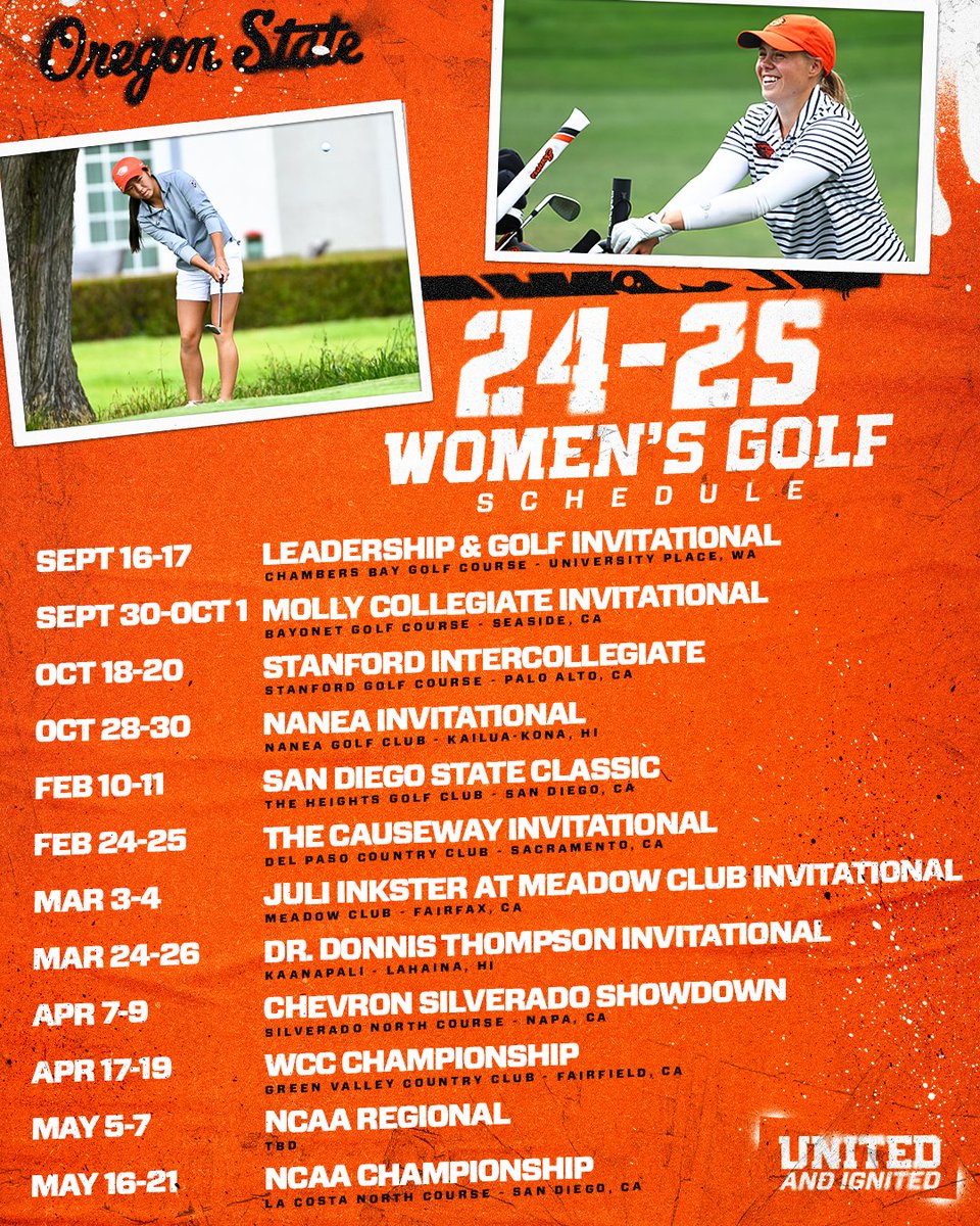 The 2024-25 schedule is officially here!

#GoBeavs