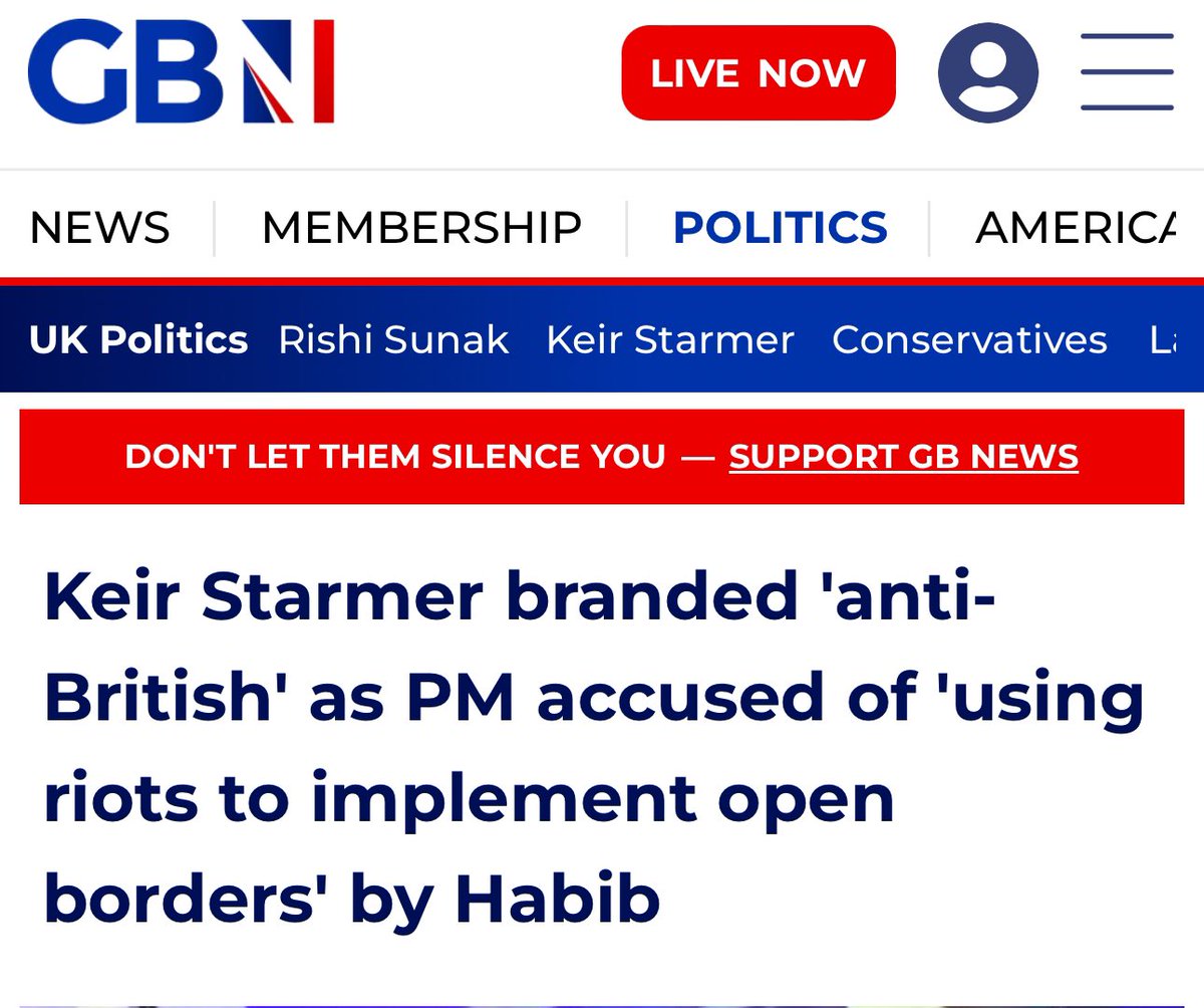 TheNorfolkLion's tweet photo. I agree with Ben Habib, Kier Starmer is the most Anti British PM we’ve ever had, do you agree? https://t.co/JJrHITWE9v
