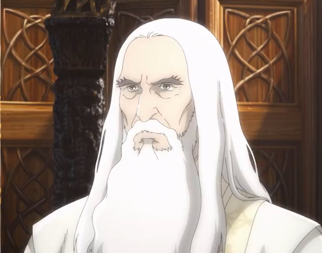 DiscussingFilm's tweet photo. First look at Saruman in ‘THE LORD OF THE RINGS: WAR OF THE ROHIRRIM’

In theaters on December 13. https://t.co/coa9Jn1zpr